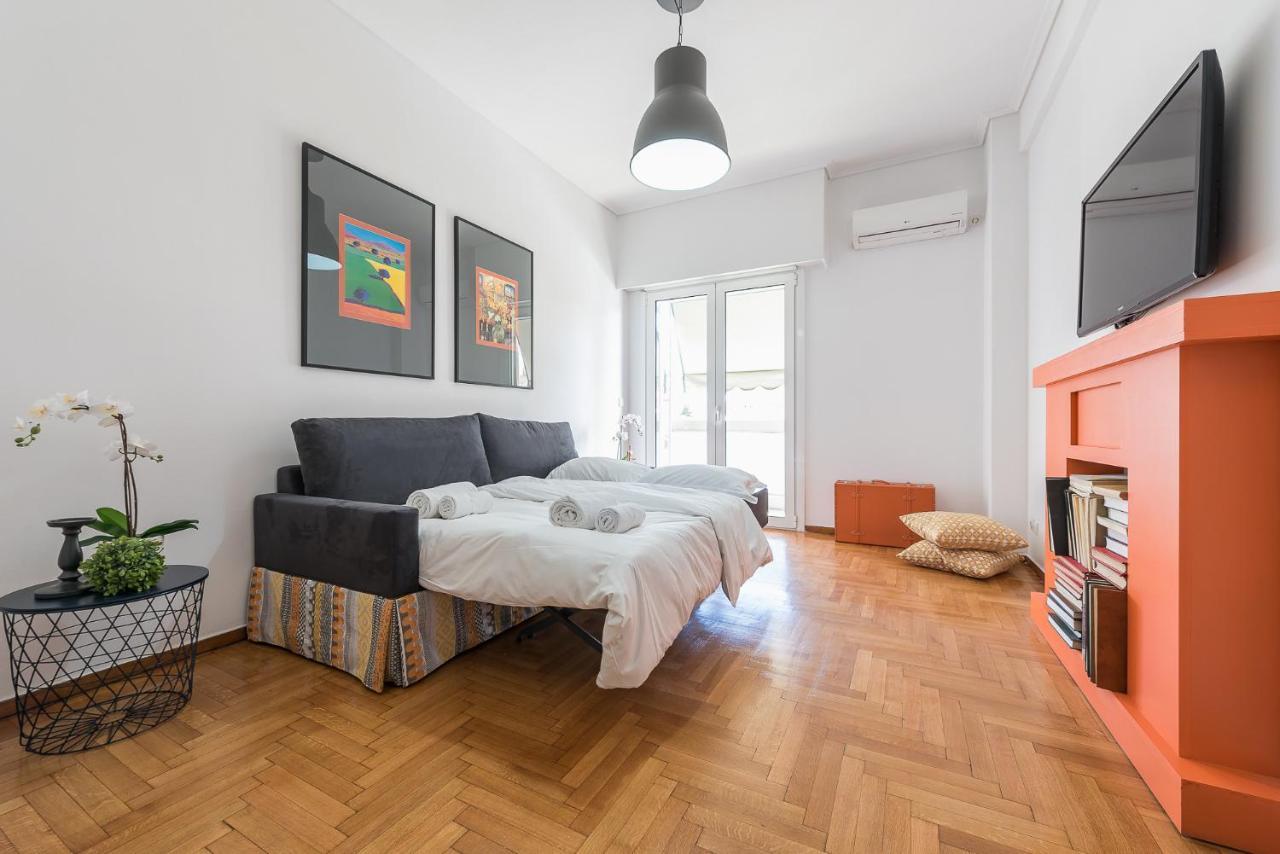 New Relaxed Central Apartment Walk Everywhere Atenas Exterior foto